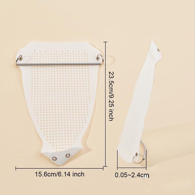 Fusiongadgetspk Teflon iron cover protector with non-stick, heat-resistant guard for safe ironing